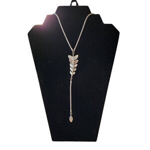 Lucky Brand Silver Y Necklace